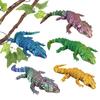 3D Lizard Simulation Model Action Toy Desktop Decor Realistic Looking Vibrant Color