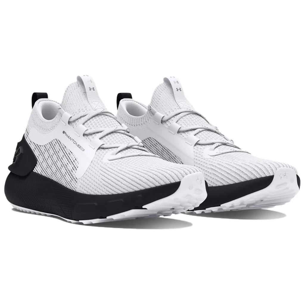 Under Armour HOVR Phantom 3 SE Reflect White Reflective Unisex Sneakers Black 3027154-100