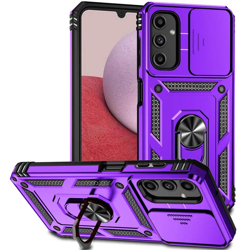 Чехол для телефона с защитным кольцом и подставкой для OPPO C21Y C25Y C20 C11 C12 A16 A54 A74 A54S A55 A57 A57S 4G 5G, противоударная защита объектива, задняя крышка