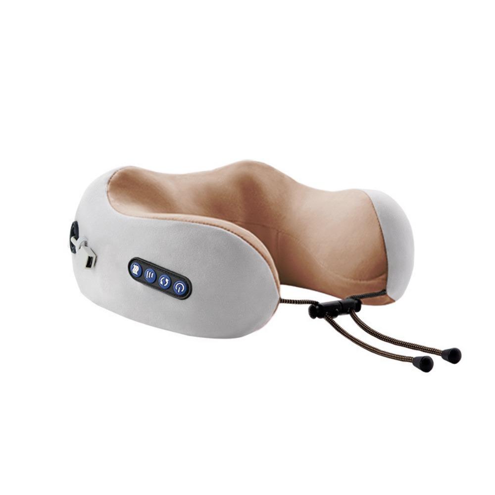 Vibration Massage Electric Neck Massager Intelligent Kneading Massage Pillow Outdoor Activities