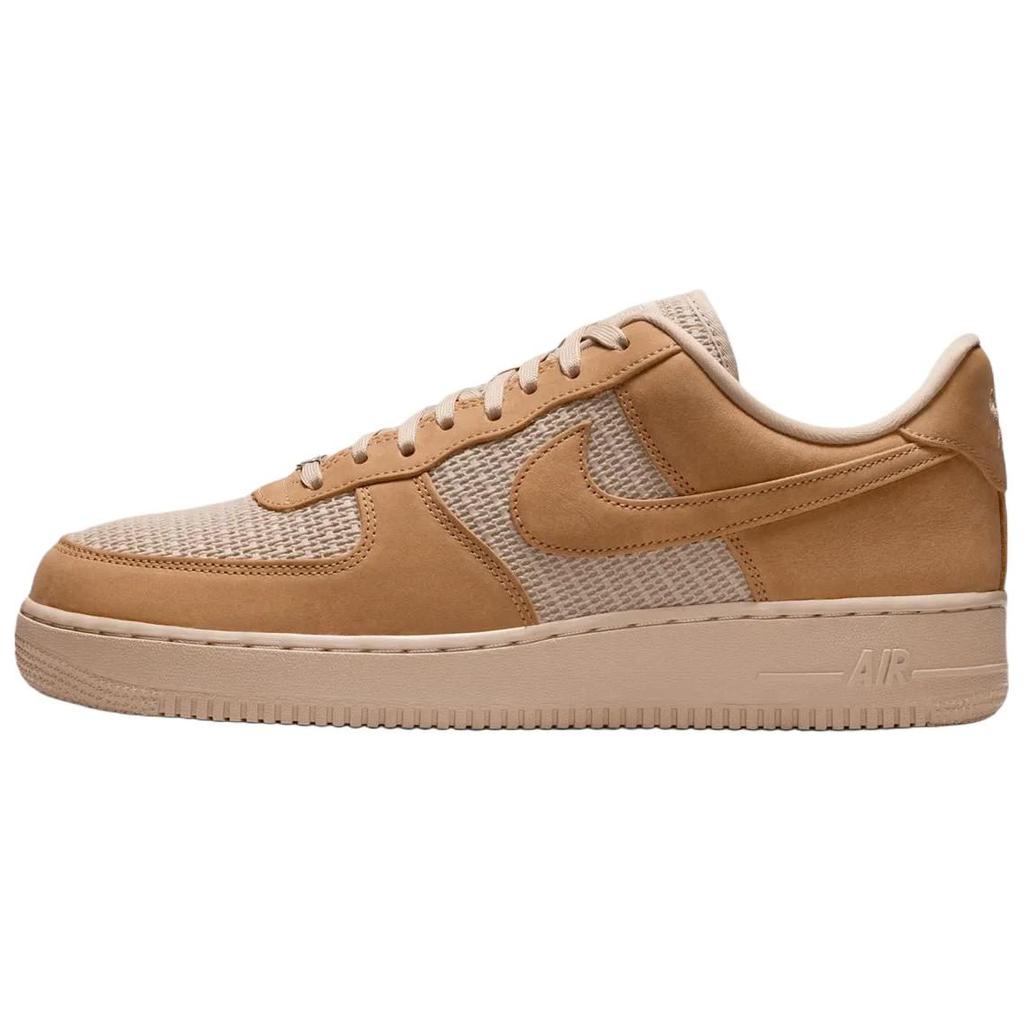 Nike Кроссовки Air Force 1 для скейтбординга Мужские Льняно-коричневые II9807-700