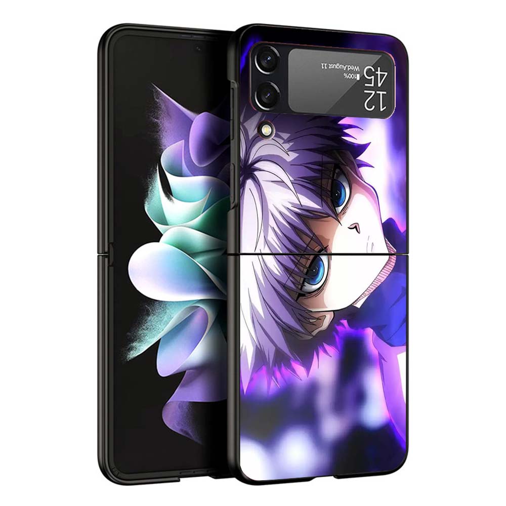 Чехол для телефона HunterX Killua для Samsung Galaxy Z Flip7 Flip6 5G Flip5 Flip4 Flip3 ZFlip 7 6 3 4 5 Ударопрочная задняя крышка Galaxy Z F