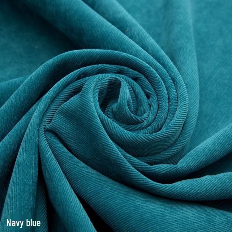 Thickened 21-Wale Stretch Corduroy Fabric, 150cm, Cotton-Polyester Blend