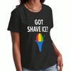 Shave Ice Wounisex's Cotton T Shirt, Premium Cotton Quality Print, Durable And Longlasting, Casual And Stylish. Got Shave Ice Graphic Tees For Wounise