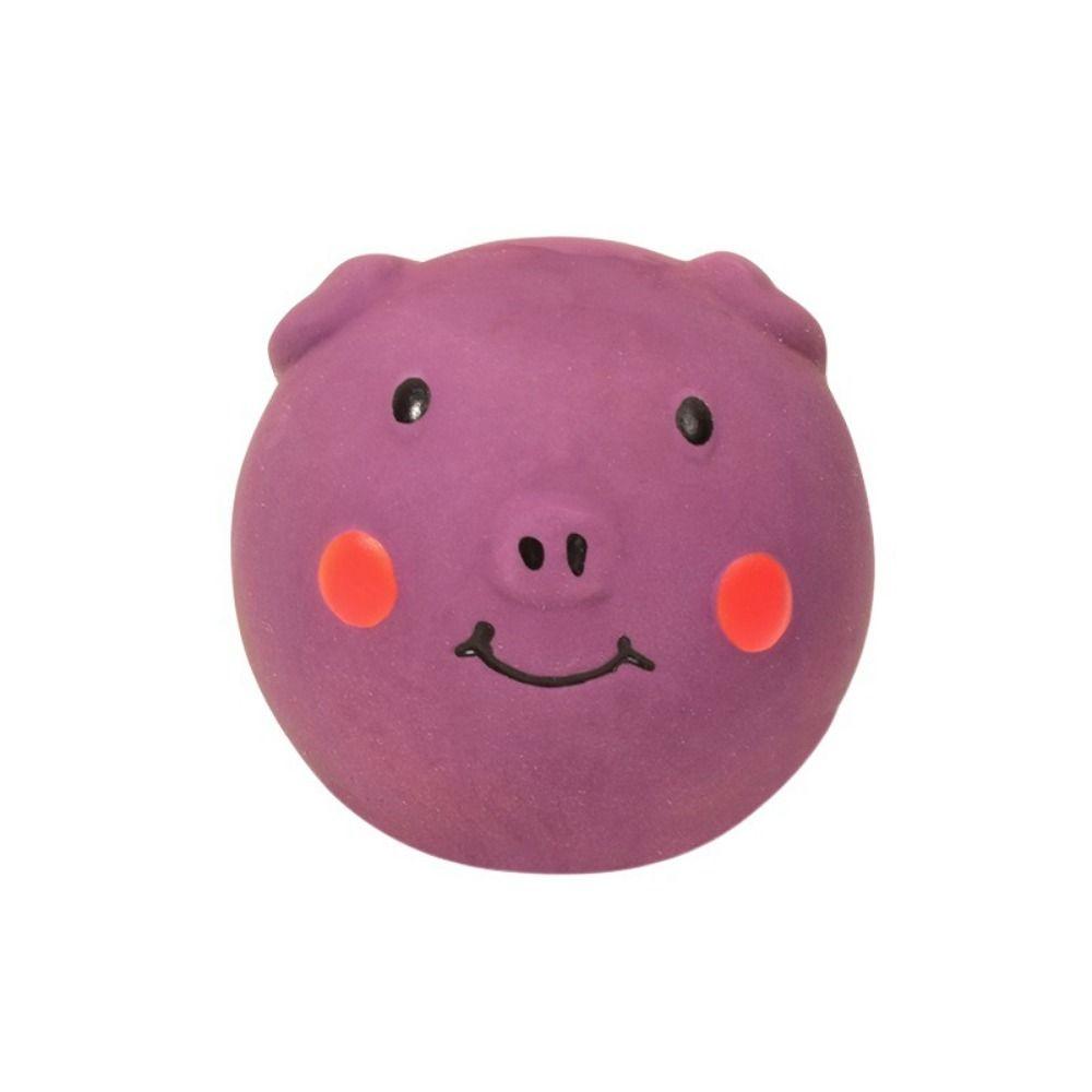 Cartoon Dog Chew Toy Soft Doy Molar Toy Funny Latex Squeaky Dog Toys Relieve Boredom
