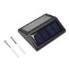 LED Solar Power Light Sensor Wall Light Garden Step Stair  Lights Lamp