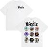 Rapper BEELEs Music Album 2026 Spring summer Graphic Tshirt Fashionable Hiphop Summer Print Pure Cotton Casual Tshirt