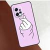 Чехол Kpop Сердце Рукой Пальцами Для Xiaomi Redmi Note 14 13 9 10 11 12 15 Pro Plus Чехол Для Redmi 15 C 13C 12C 10C 14C