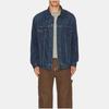Куртка мужская Levis с заостренным воротником, свободного кроя, однобортная, с длинными рукавами, синяя A5782-0021