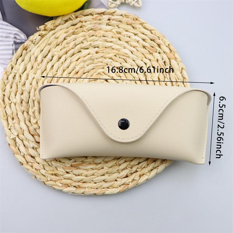 Fashion Leather Soft Sunglasses Case For Men Women Luxury Designer Glasses Box Bag Hard Protector Eyeglasses Accessories