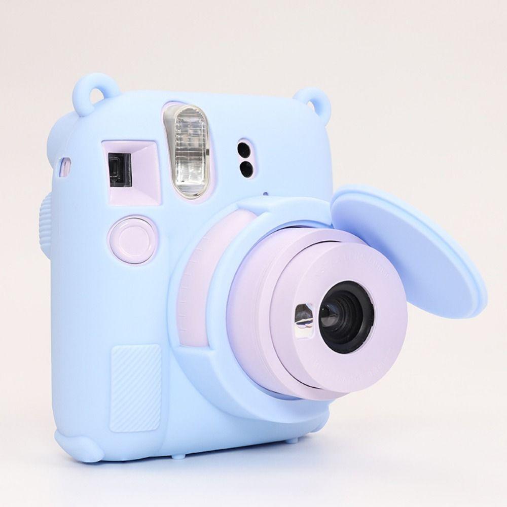 Solid Color Silicone Cover for Fijifilm Film Instax Mini 12 mini12 Armor Instant Camera