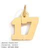 EMANCO Stainless Digital Accessories Pendant Necklace Charms Necklace Cosplay Jewelry Gift for DIY Jewelry Making