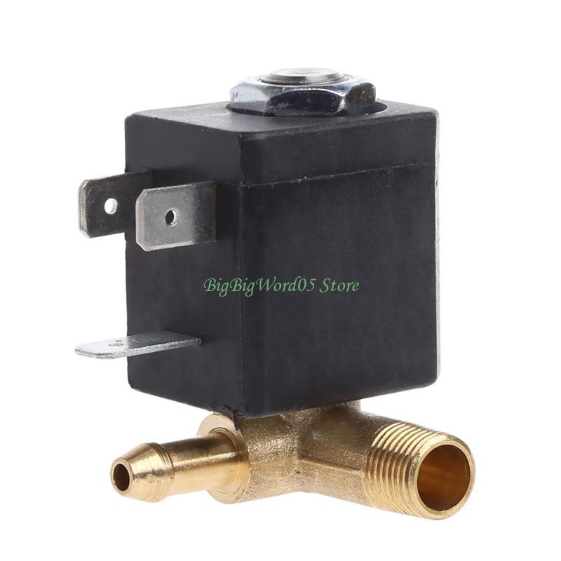 24TE Соленоидный клапан N/C AC 230V G1/8" Латунь для парогенератора, воздушного генератора, воды Cof