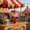 Pony Car Popcorn Machine With Electric Heating For Childrens Play And Party Fun