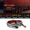 Catland Flowing LED Tape LED Tape Light Sequential Turn Signal Tail Lamp Warning Light 24V Car Flowing Turn Signal Brake Lamp Delight Function LED