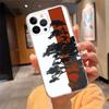 Чехол для телефона для iphone 17 Air 17 16 Pro Max 15 14 13 Pro Max 15 16 Pro 15Plus Японский самурай
