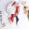 Beach Sunscreen Kerchief Luxury Design Square Scarves Women Popular 70X70CM Silk Hijab  The Four Seasons Headscarf