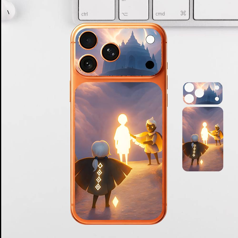 Игровой Guang Yu Для iPhone 17 Pro ProMax Задняя Защитная Декоративная Наклейка Задняя Крышка
