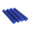 Синяя полая восковая трубка для резьбы, восковое кольцо, трубка для ювелирных изделий, центральное отверстие, круглый твердый воск, заготовка для моделирования
