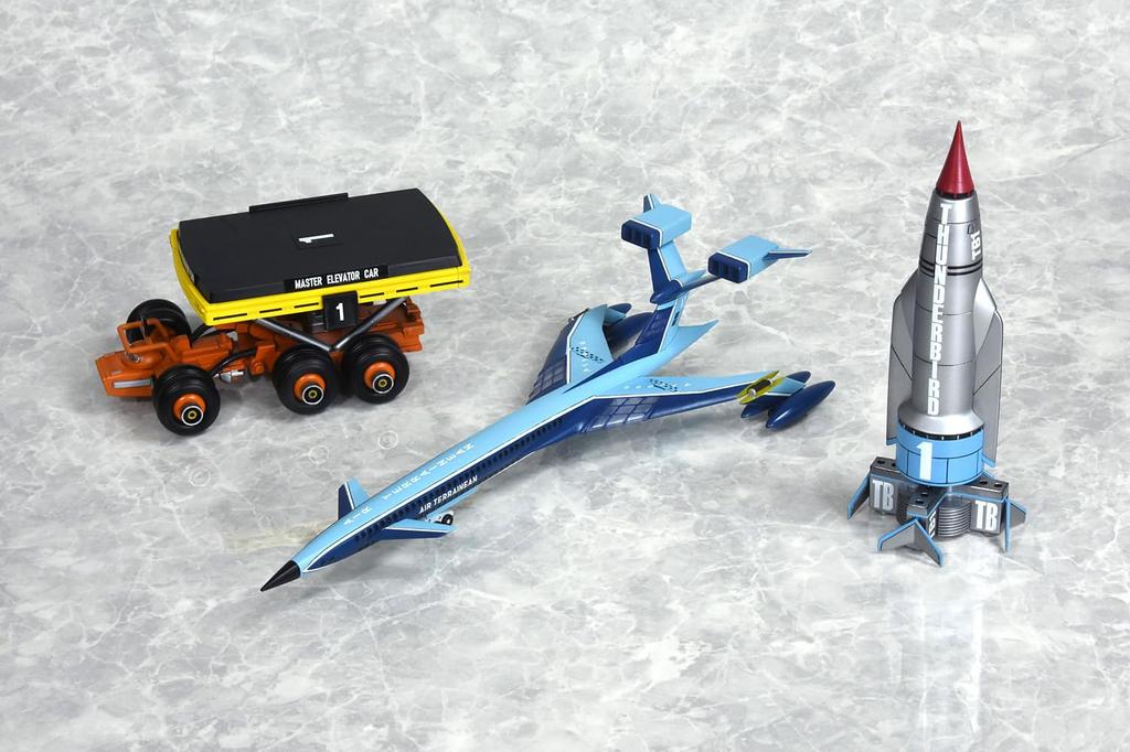Bellfine Thunderbirds Mechanic Selection Часть 1 500 Пластиковая Модель BP018 (1/144, 250, Масштаб)