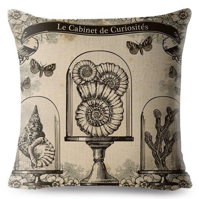 45*45 наволочка из полиэстера наволочка с цветочным принтом домашний декор наволочка европейский ретро готический чехол для подушки