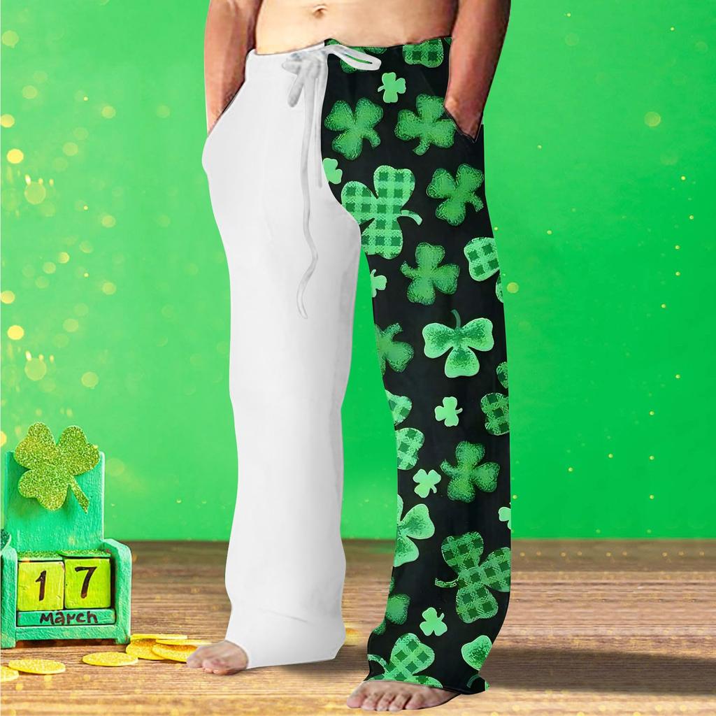 Улица. Мужские брюки с принтом Patrick's