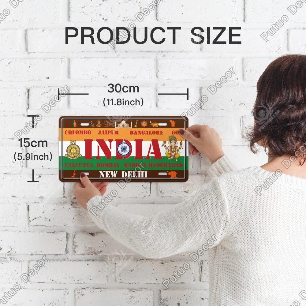 Putuo Декор, металлическая вывеска в стиле кантри, лицензионная табличка, металлическая винтажная жестяная вывеска для бара, паба, человека, пещеры, клуба, домашний декор стены