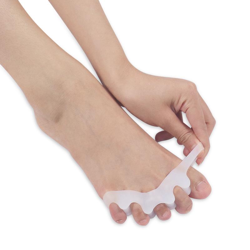Adult Yoga Toe Separator & Bunion Corrector - Day/Night Relief for Big Toe