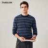 Zhaojun Men's Fair Isle Cashmere Blend Sweater