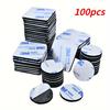 100pcs/set Strong VHB Double Sided Foam Tape No Trace Self Adhesive EVA Foam Sticky Decor Strong Pad Mounting Sponge Adhesive Fixed Wall