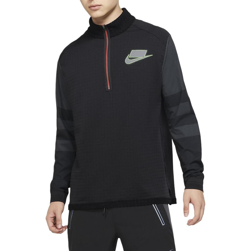 Nike Мужские рубашки-поло с воротником-стойкой, умеренного прямого кроя, BV5604-010