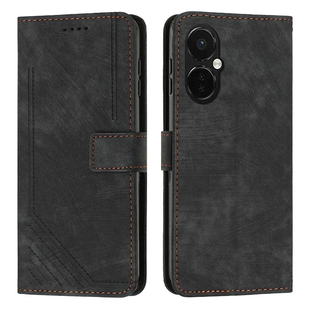 Wallet Flip Leather Phone Case For OnePlus Nord CE 3 2 Lite N30 N20 2T One Plus 11 10 Pro 10T 10R Stand Cover With Card Holders