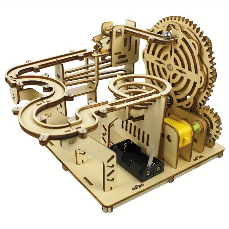 Сделай сам 3D деревянная игровая сфера-трек, механическая игра, самосборка, игрушка, Steam, развивающая игрушка, модель, подарок для детей и взрослых
