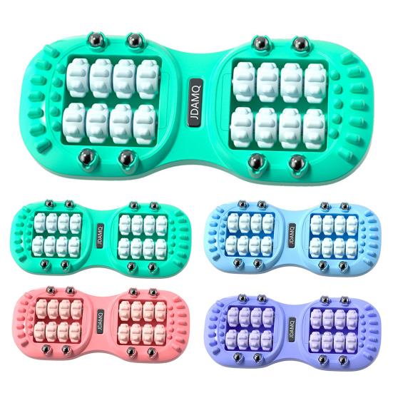 Массажный ролик для ног Акупрессура Рефлексология Инструмент для облегчения подошвенного фасциита Улучшенное кровообращение Портативный инструмент для восстановления мышц для дома и офиса