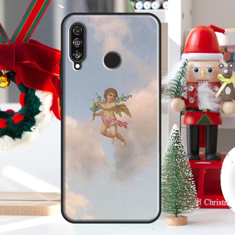 Милые ангелы Эстетика Для Huawei Nova Y73 Y60 Y70 Y90 Y72 Y61 Y91 7i 8i 11i 12i 12s 9 10 SE P20 P30 P40 Lite Чехол