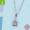 S925 Sterling Silver Birth Day Pendant Jewelry Accessories Personalized Retro Bracelet Beads
