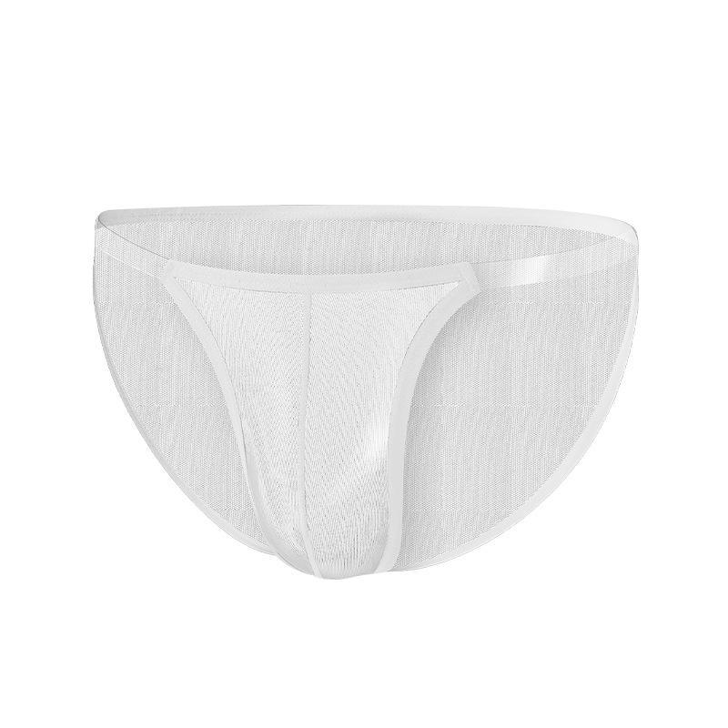 Мужские сетчатые трусы с низкой посадкой Ice Silk U-Convex