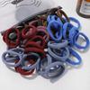 30/50/100PCS/Lot Girl Mix Colors Hair Bands Basic Hair Ties Elastic Headband Hair Scrunchies Women Accessories Ponytail Holder