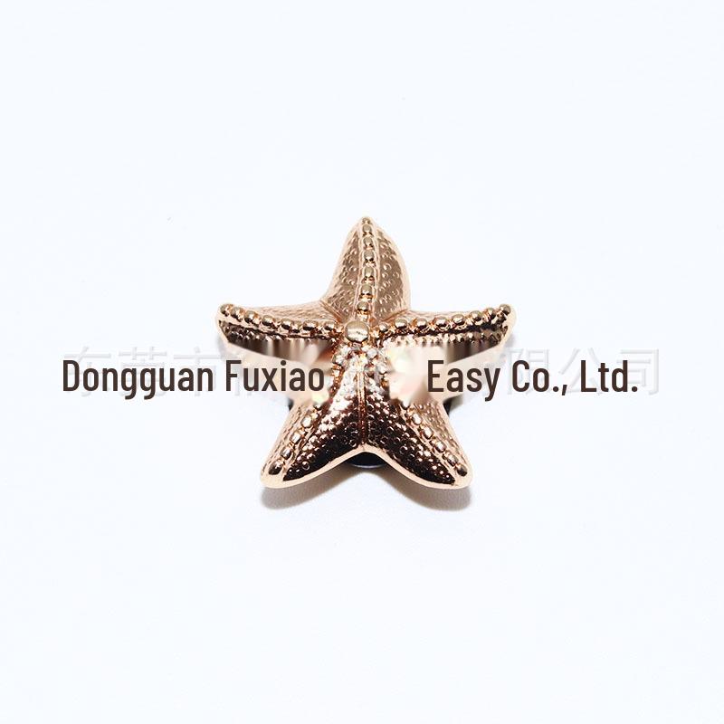 2024 Золотая металлическая пряжка для обуви в виде цветка Аксессуары для DIY и торговых центров