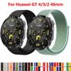 22mm Nylon Loop Strap for Huawei Watch GT 4 3 2 46mm Smartwatch Replacment Bracelet Sport Watchband Correa for Huawei GT 4 Band