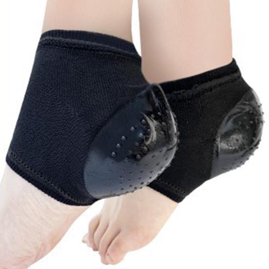 1 пара увлажняющих силиконовых носков для ремонта потрескавшихся пяток, носки без пальцев, высокоэластичные спа-гелевые носки для сухих потрескавшихся ног, увлажняющий лосьон