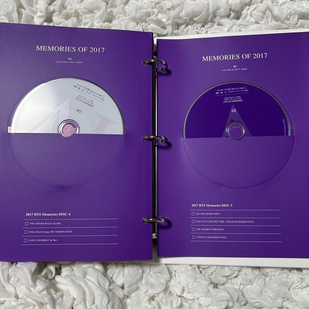 [Б/У] BTS MEMORIES OF 2017