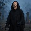 Skin Friendly Latex Masque Scary Halloween Masque, Horror Full Face Skull for Costume, Cosplay Party, Haunted House Prop Breathable