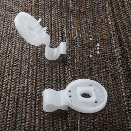 1 Set Shading Net Clip Durable High Temperature Resistant Backyard Greenhouse Shade Cloth Fixing Clamp Daily Use