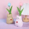 Creative Desktop Planter Cute Cat Shape Vase Ornament Resin Vase Decoration Hydroponic Plant Container Home Decor Accessories