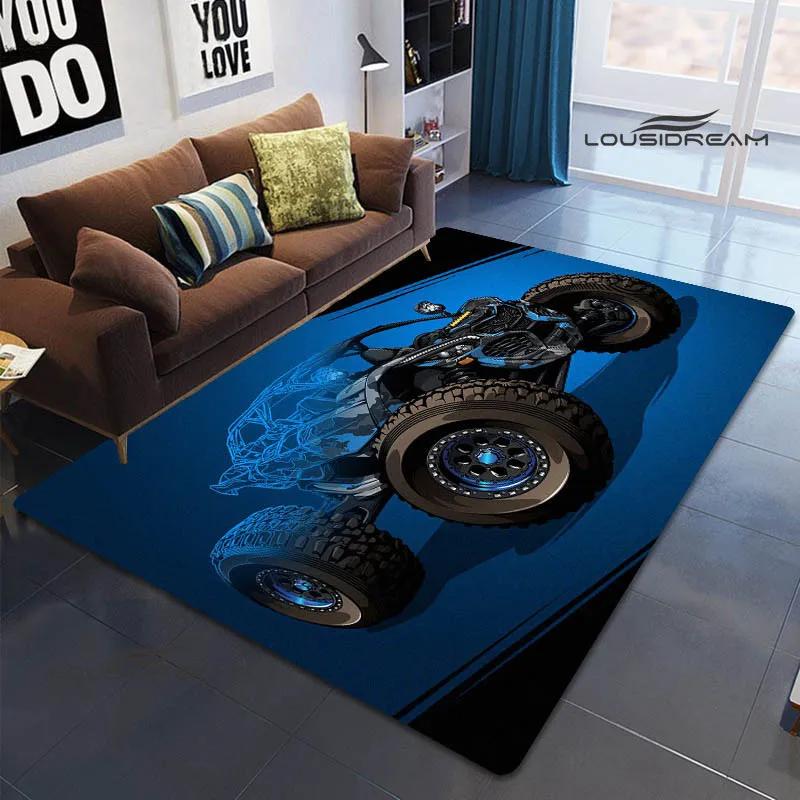 2026 Can-AM motorcycle logo printed carpet Living room bedroom non -slip carpet Yoga mat Outdoor carpet kawaii rug birthday gift
