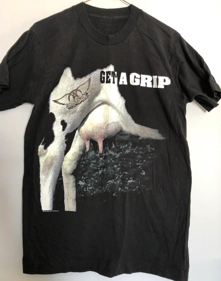 1993 Aerosmith Get a Grip Tour Concert Gift For Fan Black All Size Shirt