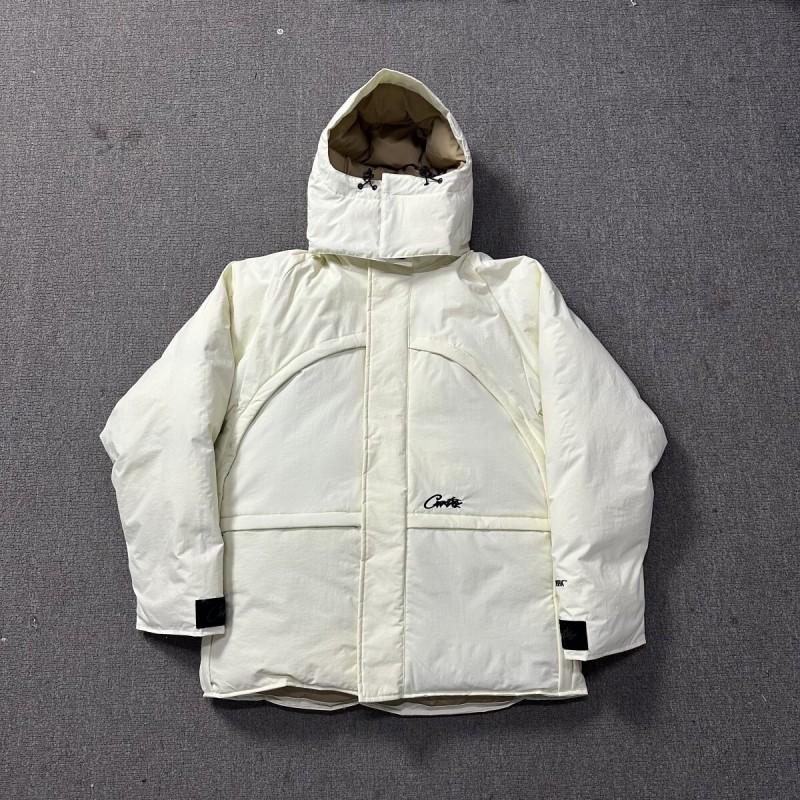 Unisex Oversized Hooded Cotton Puffer Jacket Streetwear Casual Thick Warm Coat Teens Adults