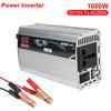 Pure Sine Wave Power Inverter Solar Car Inverters USB Interface 12V To 110V 220V 1000W Electronic Voltage Transformer for Car Home Laptop Truck