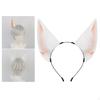Fluffy Cat Ears Headband Cosplay Cartoon Headpiece for Prom Carnival Fancy Dress